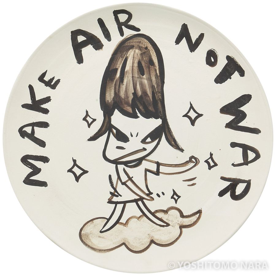 No.YNF4727 - Make Air Not War 2007 | YOSHITOMO NARA The Works