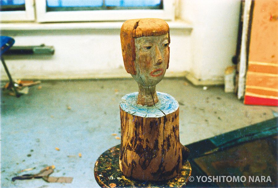 No.YNF457 - 悲しみの炎・波の泉 III 1989 | YOSHITOMO NARA The Works