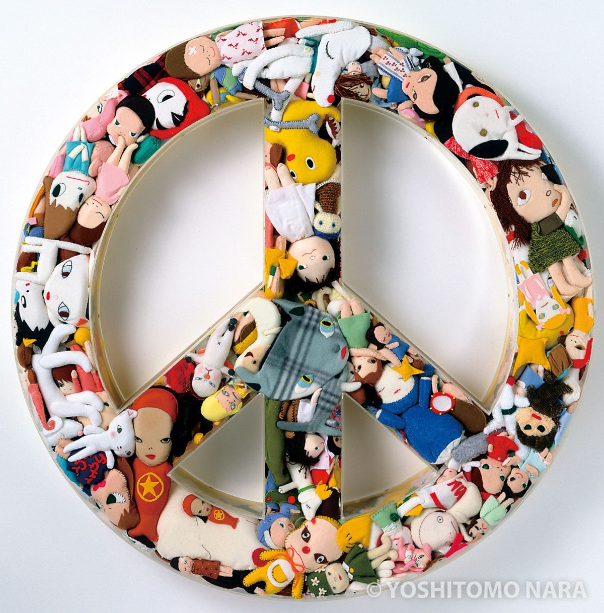 No.YNF3944 - Peace Mark 2004 | YOSHITOMO NARA The Works - 奈良美智