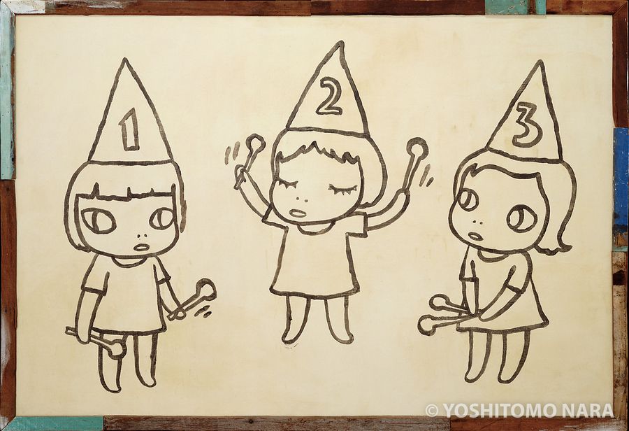 No.YNF4415 - 1. 2. 3 2006 | YOSHITOMO NARA The Works