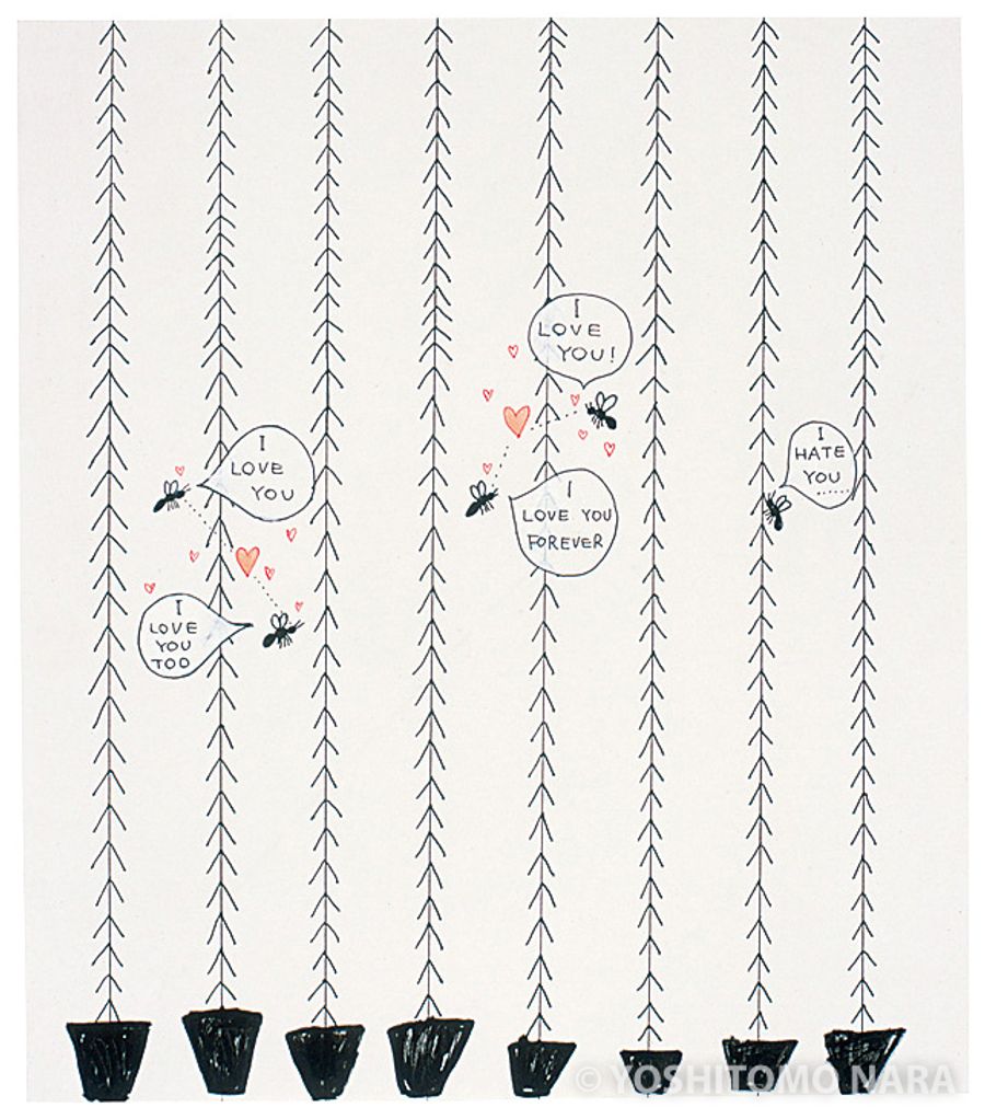 No.YNF3341 - Untitled 2002 | YOSHITOMO NARA The Works