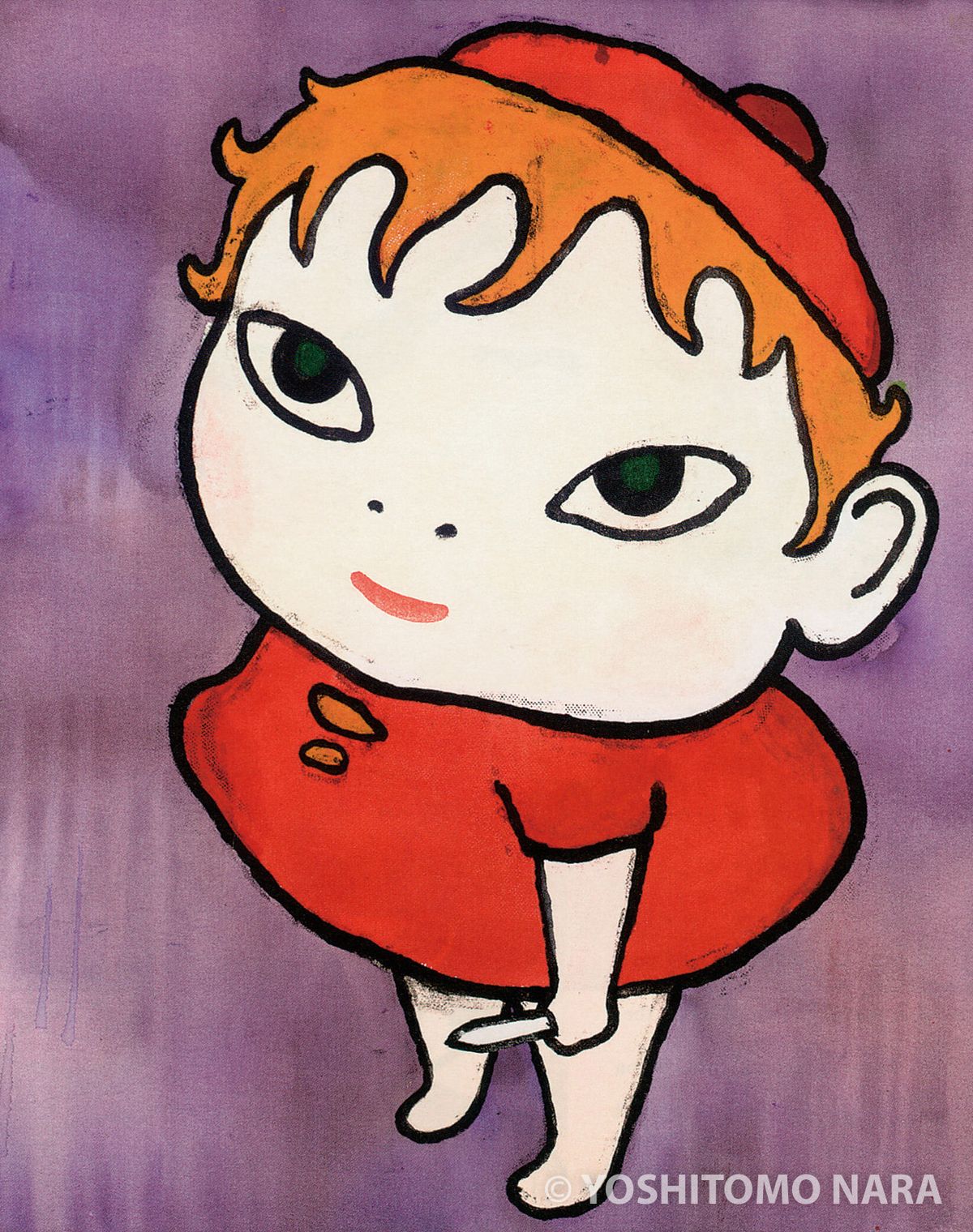 No.YNF934 - The Girl with the Knife II 1993 | YOSHITOMO NARA The Works