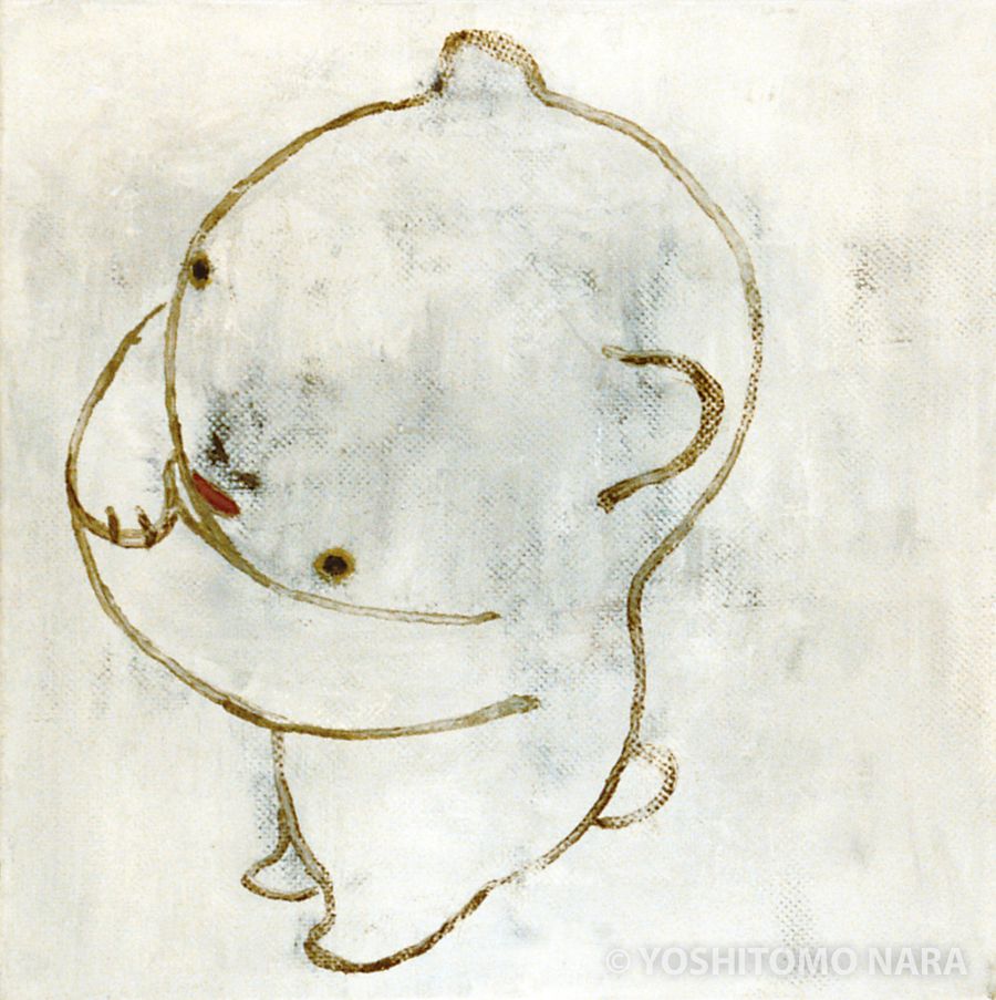 No.YNF944 - しろのくま 1993 | YOSHITOMO NARA The Works - 奈良美智
