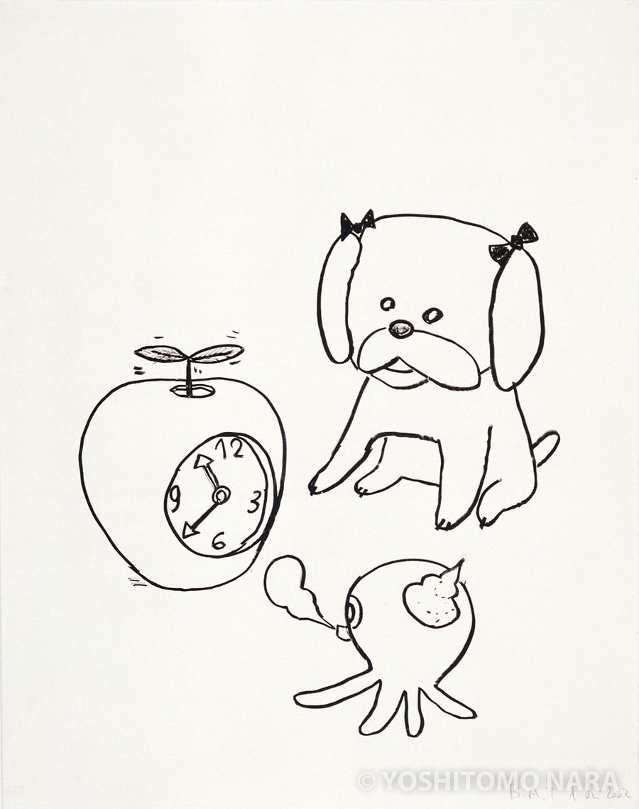 No.YNF3960 - Time Goes On 2002–2004 | YOSHITOMO NARA The Works