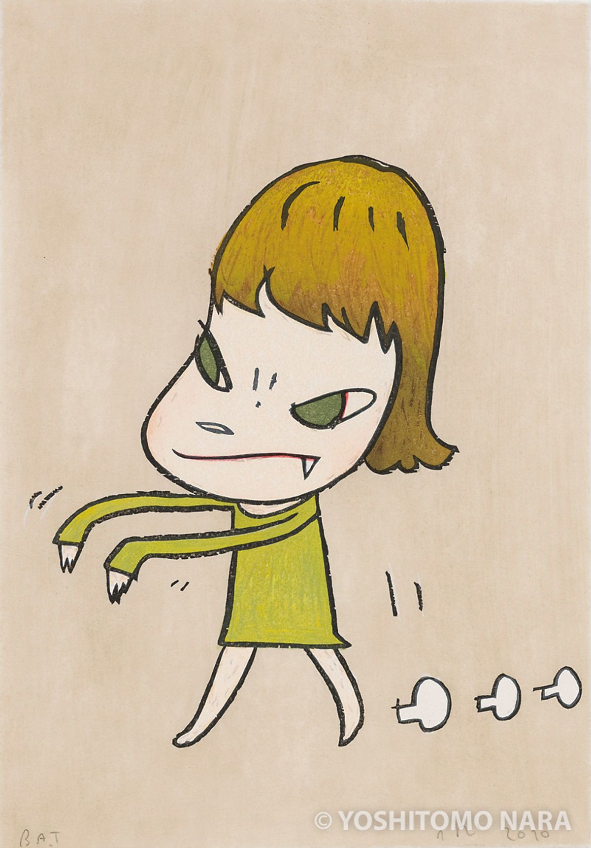 No.YNF5461 - Walk On 2010 | YOSHITOMO NARA The Works - 奈良