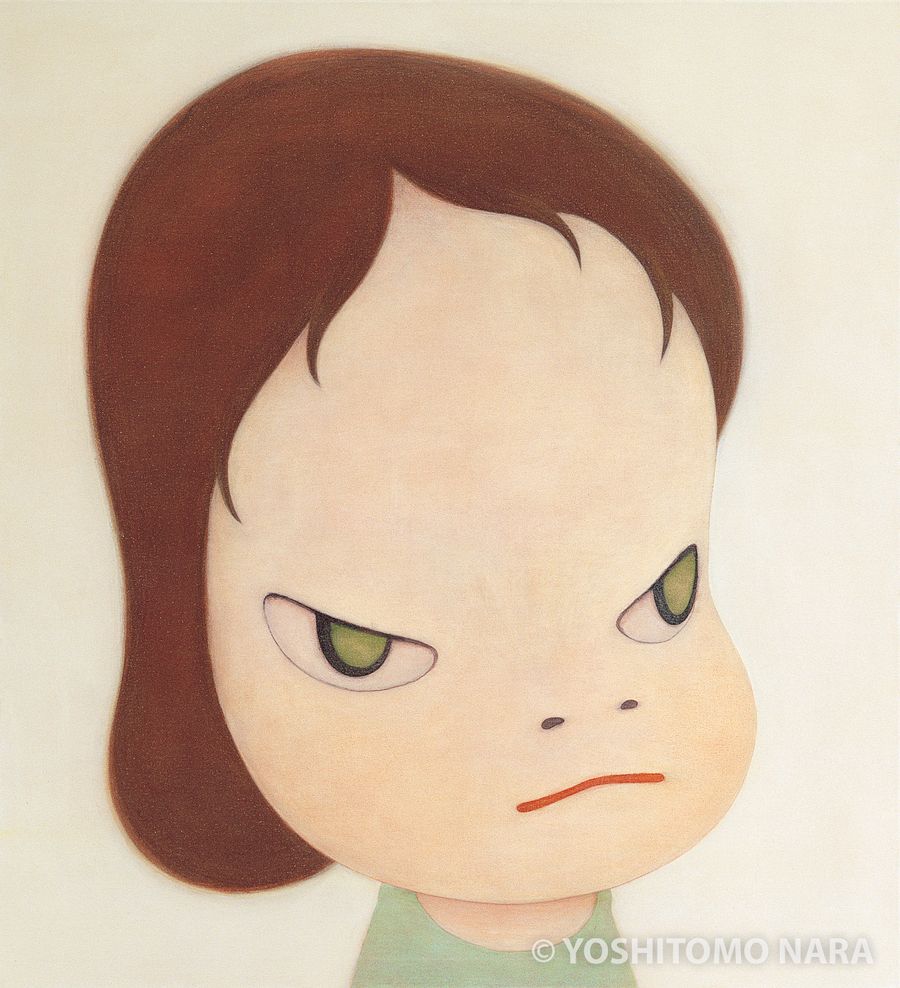 超レア】 奈良美智 版画「宇宙少女」 Amazon.co.jp: Cosmic Girl Eyes