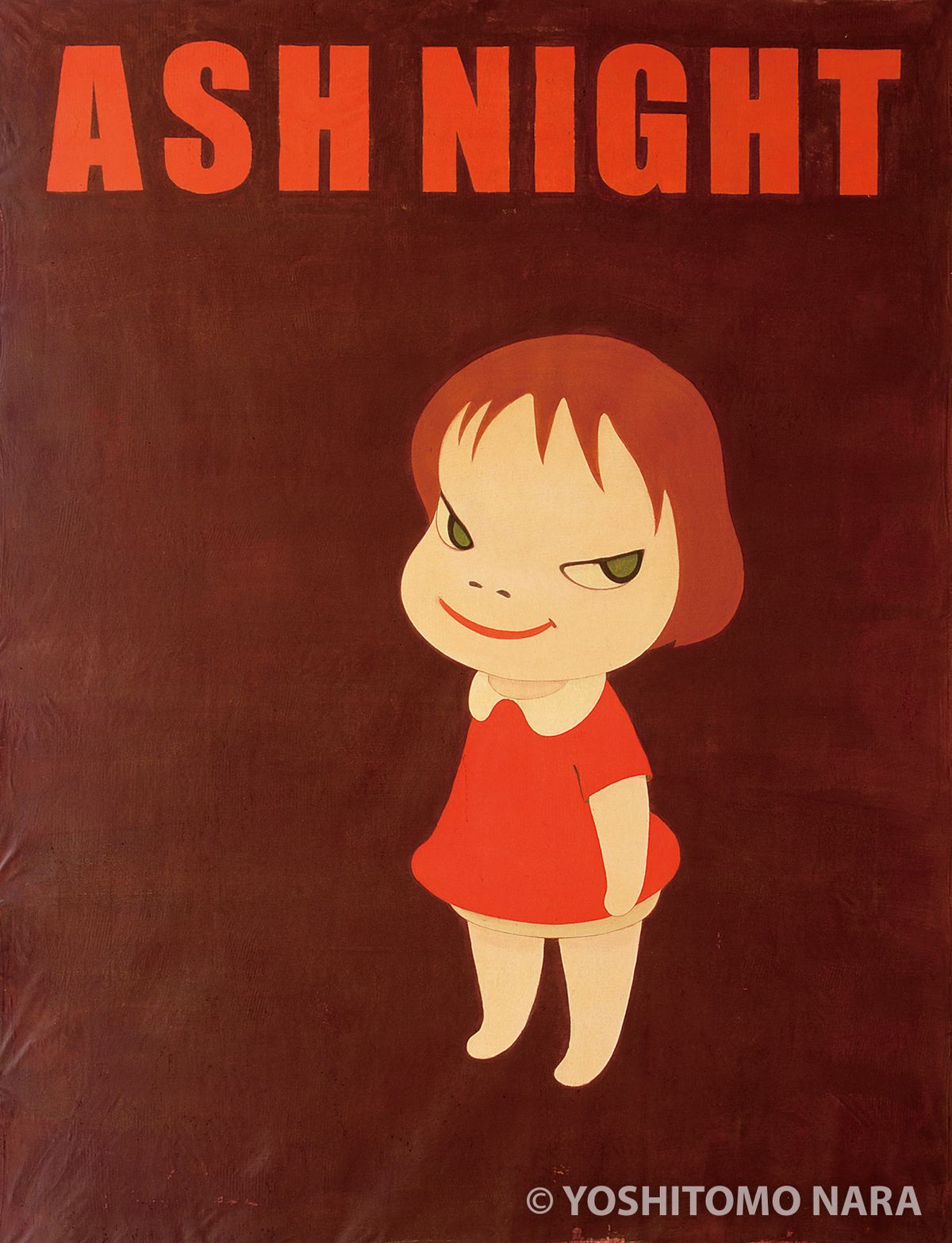 No.YNF2607 - Ash Night 2000 | YOSHITOMO NARA The Works