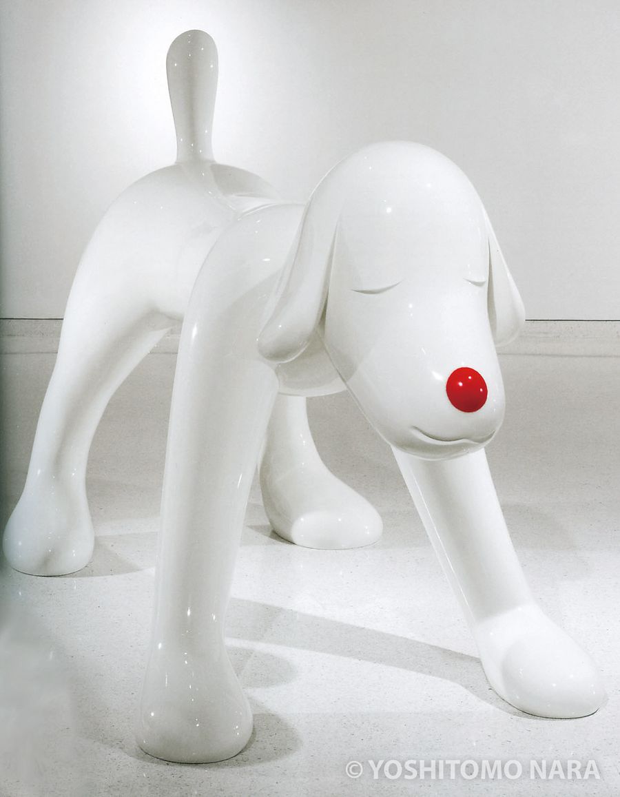 未使用　アーティスト　トイ　Yoshitomo Nara 犬おもちゃ　美術品 No.YNF3369 - Your Dog 2002 | YOSHITOMO NARA The Works - 奈良美智