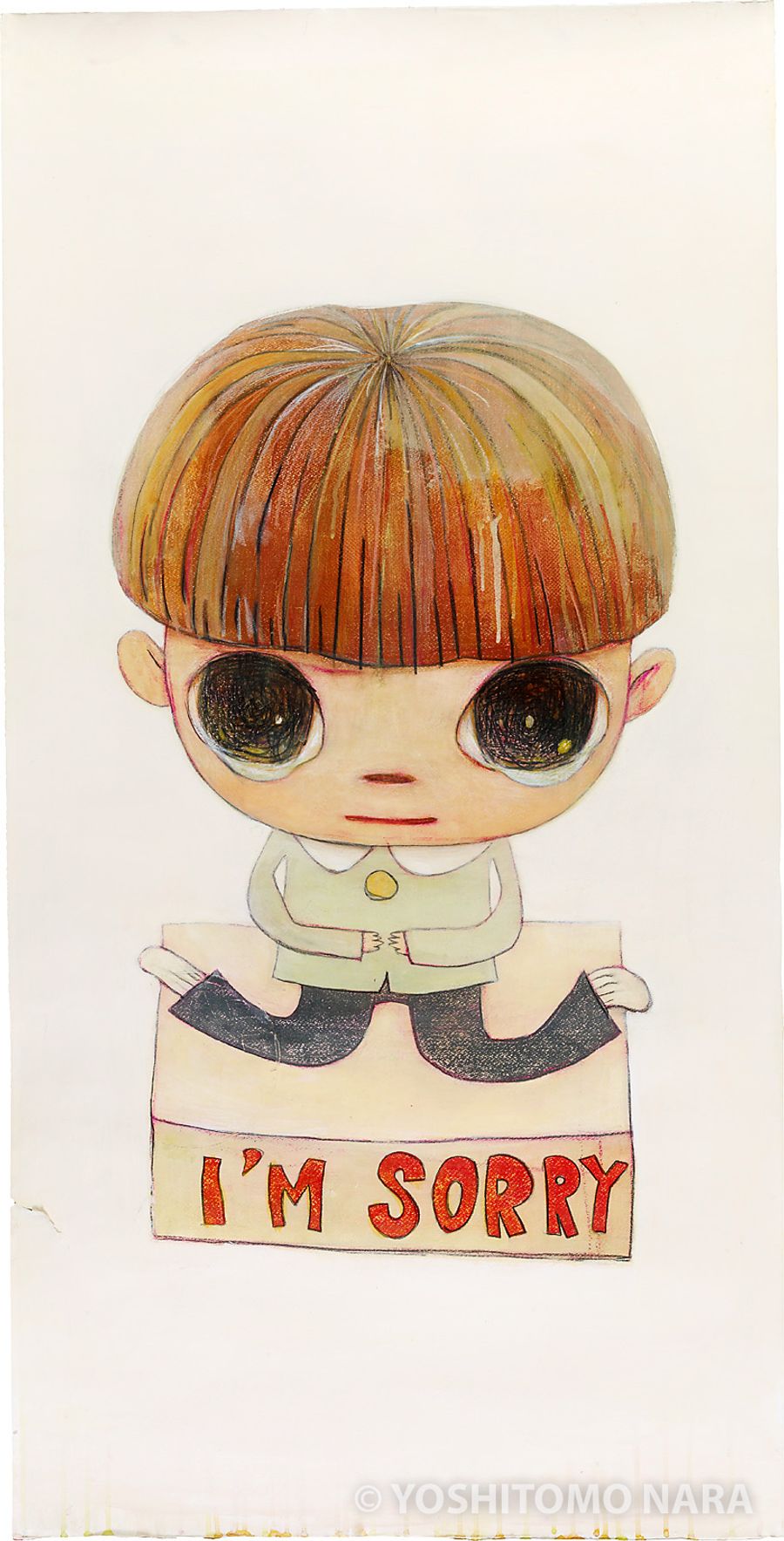 No.YNF4676 - I'm Sorry 2007 | YOSHITOMO NARA The Works - 奈良美智