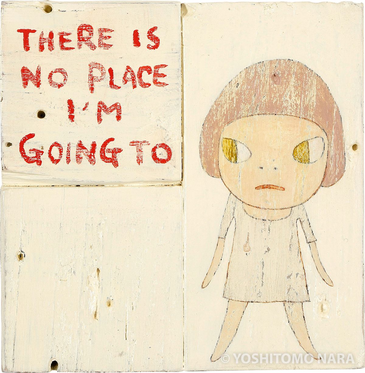 No.YNF5888 - Untitled 2014 | YOSHITOMO NARA The Works - 奈良美智