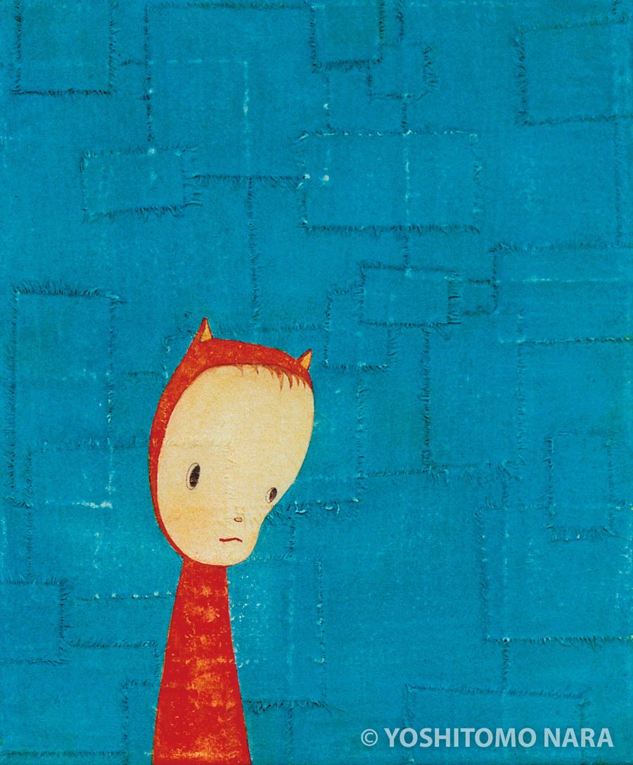 奈良美智 版画 1999年作「Yoshitomo Nara」 限定エディション No.YNF2525 - What's Going on?, “In the Floating World” 1999