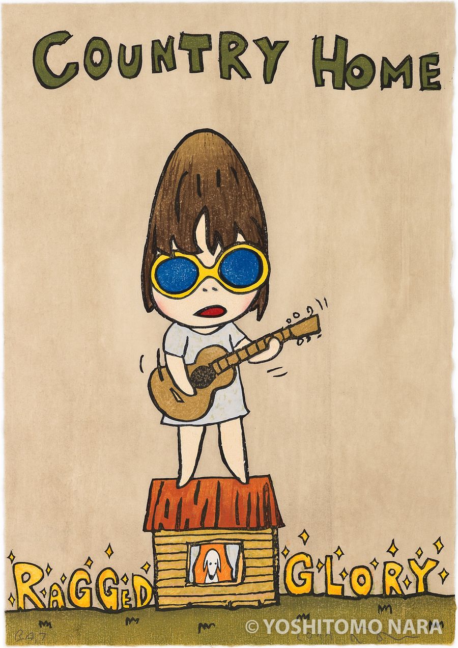 奈良美智 アルベルティーナモダン ポスター A1 YODHITOMO NARA 奈良