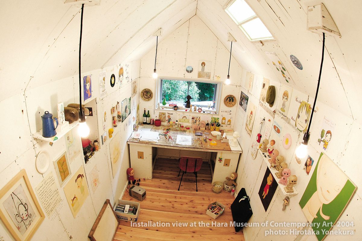 奈良美智展「From the Depth of My Drawer」。2004.8.11~10.11