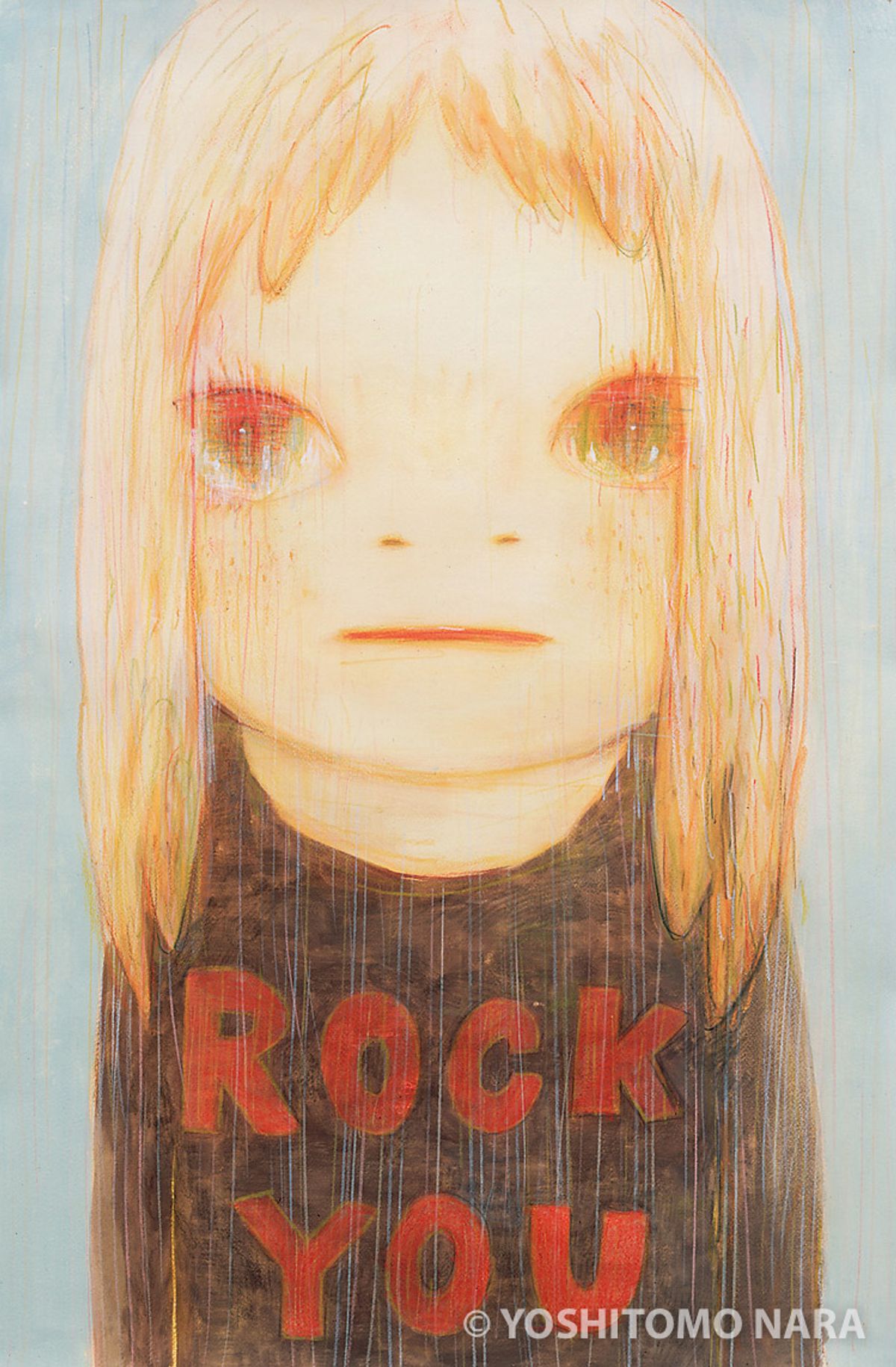 奈良美智 絵画 Artist: 奈良美智 / NARA Yoshitomo @michinara3 Title: No Nukes Year