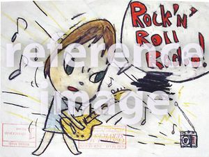 奈良美智  No.YNF4148 - Untitled 2005 | YOSHITOMO NARA The Works - 奈良