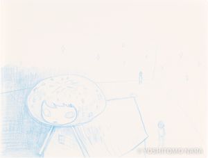 No.YNF4406 - 奈良美智展「Moonlight Serenade-月夜曲」のための
