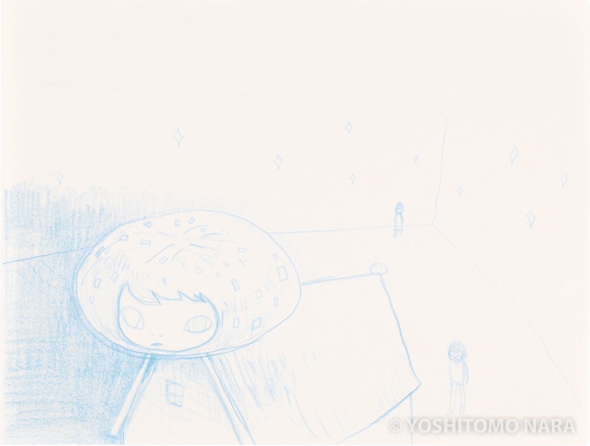 No.YNF4406 - 奈良美智展「Moonlight Serenade-月夜曲」のための