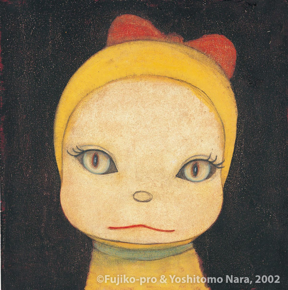 奈良美智 (よしとも なら) - 「スペースキャット、1991年」 銀座 蔦屋書店 アート | 【展覧会カタログ】Yoshitomo Nara／奈良美智