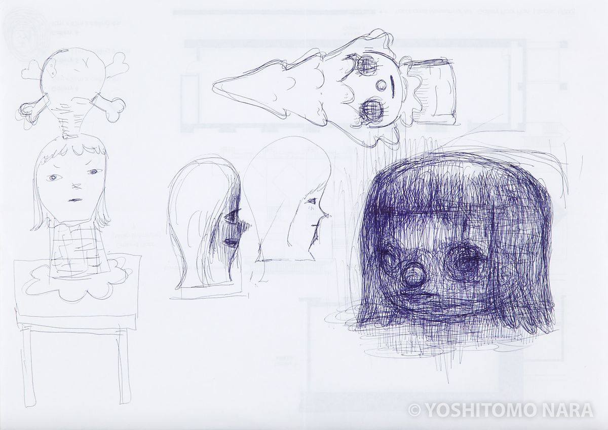 No.YNF5554 - 横浜のためのエスキース 2012 | YOSHITOMO NARA The