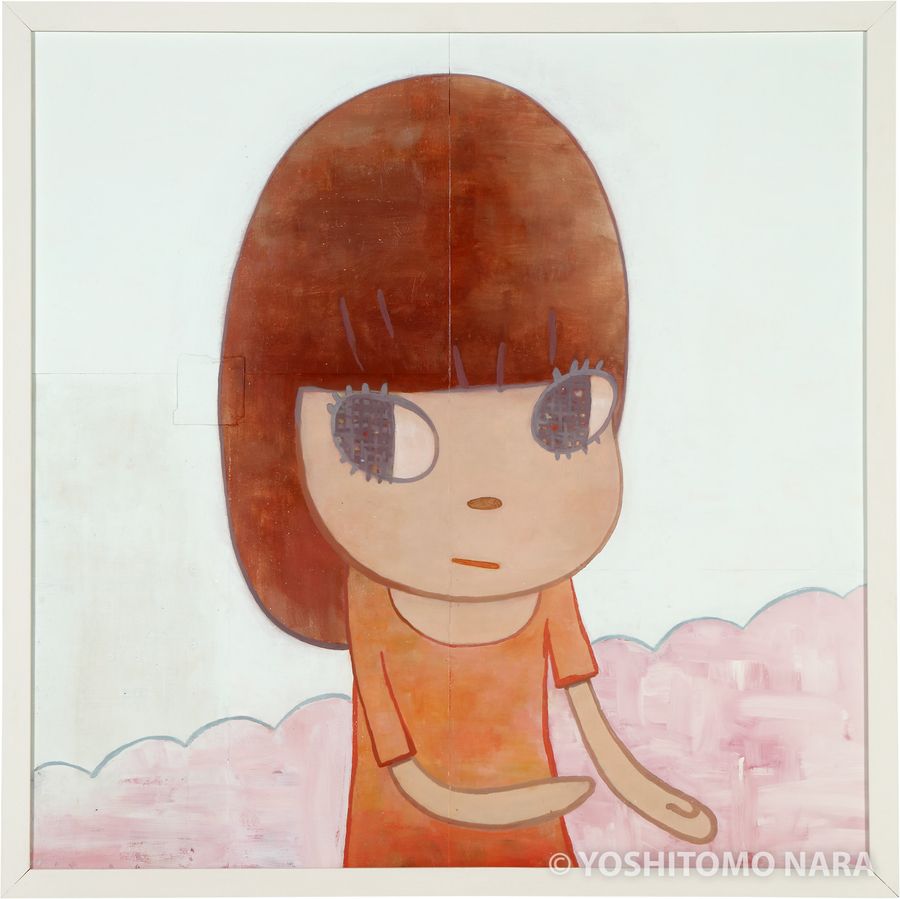 No.YNF6902 - On the Pink Cloud 2021 | YOSHITOMO NARA The