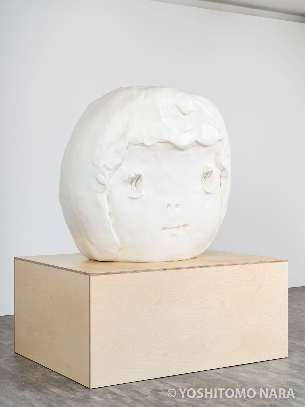 No.YNF6851 - Ennui Head（拡大作） 2020（粘土原型：2020
