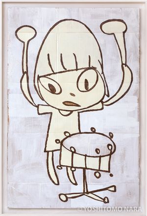 奈良美智 グミガール 奈良美智限時版滑板三件組Light Haze Day from the collection of