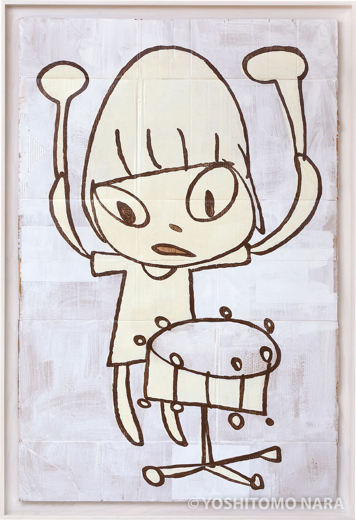 No.YNF6769 - Banging the Drum 2020 | YOSHITOMO NARA The Works 
